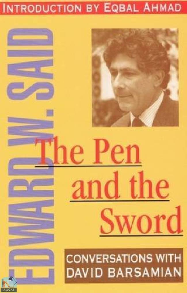 The Pen and the Sword: Edward W. Said: Conversations with David Barsamian