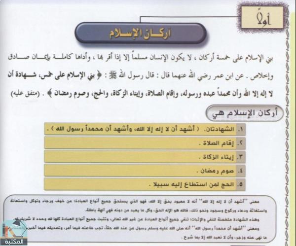 اقتباس 1 من كتاب أسلمت حديثا فماذا أتعلم؟