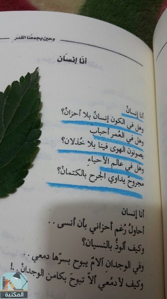 اقتباس 9 من كتاب وحين يجمعنا القدر