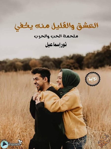 اقتباس 2 من رواية العشق وقليل منه يكفي