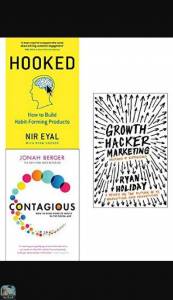 Hooked/Contagious/Growth Hacker Collection set 
